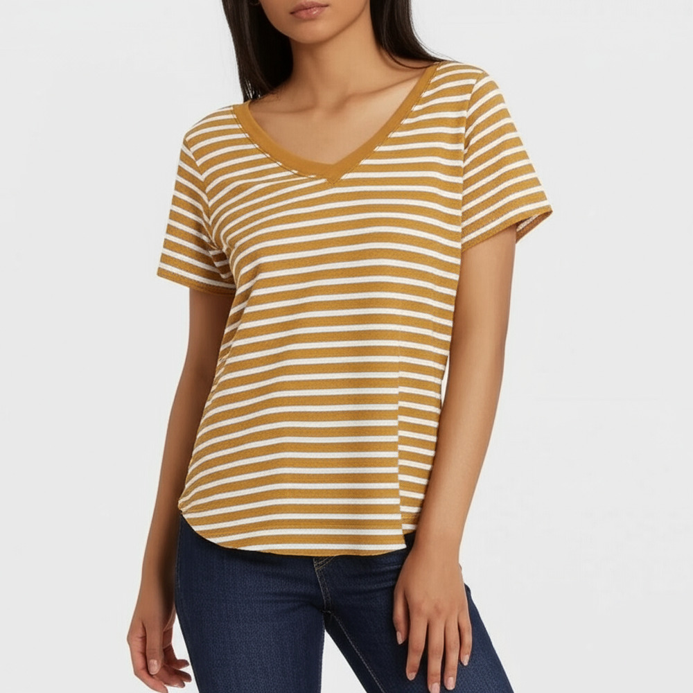 LuLaRoe Shirtβ XXS Christy T Pullover Multicolor Striped Hi Lo Hem Casual Boho